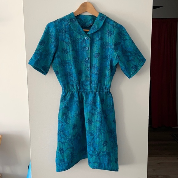 Vintage Floral Dress - Picture 1 of 5